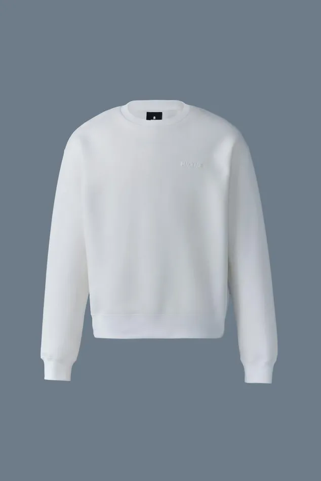 Hoodies and Tops Men Mackage JULIAN DoubleFace Jersey Sweatshirt Emerald