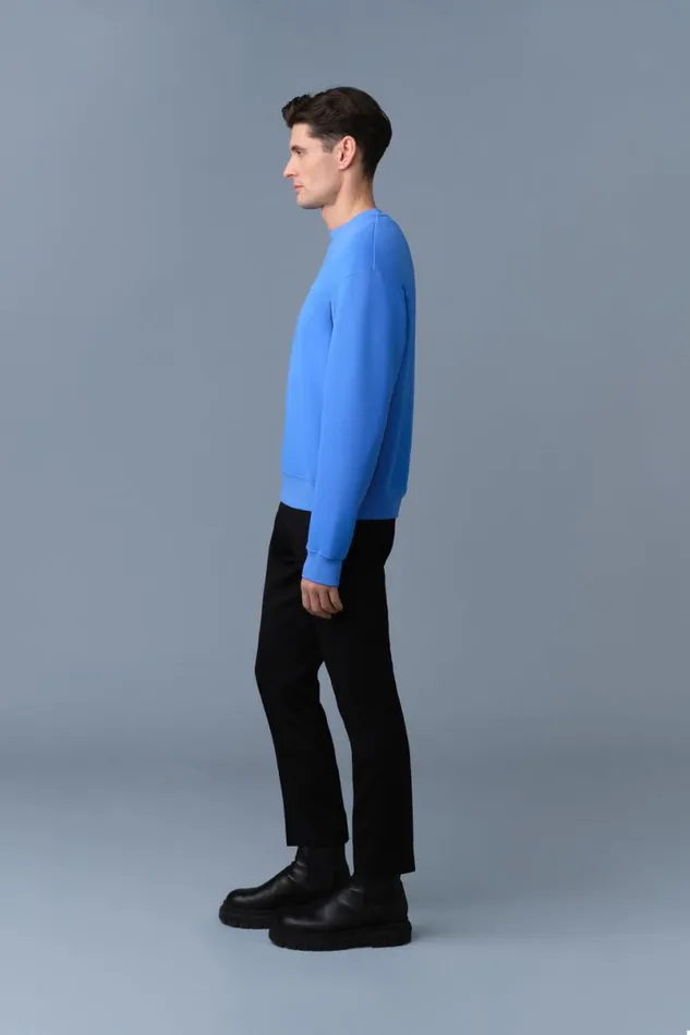 Hoodies and Tops Men Mackage JULIAN DoubleFace Jersey Sweatshirt Emerald
