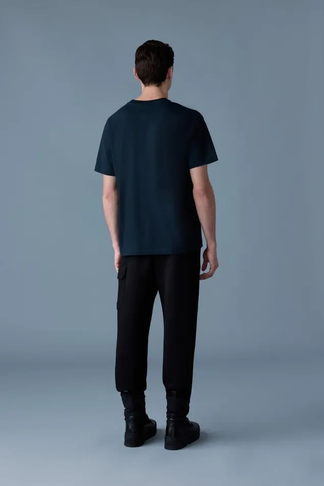 Hoodies and Tops Men Mackage TEER Teeshirt With Mackage Silicone Logo Black Hoodies and Tops Men Mackage TEER Teeshirt With Mackage Silicone Logo Black