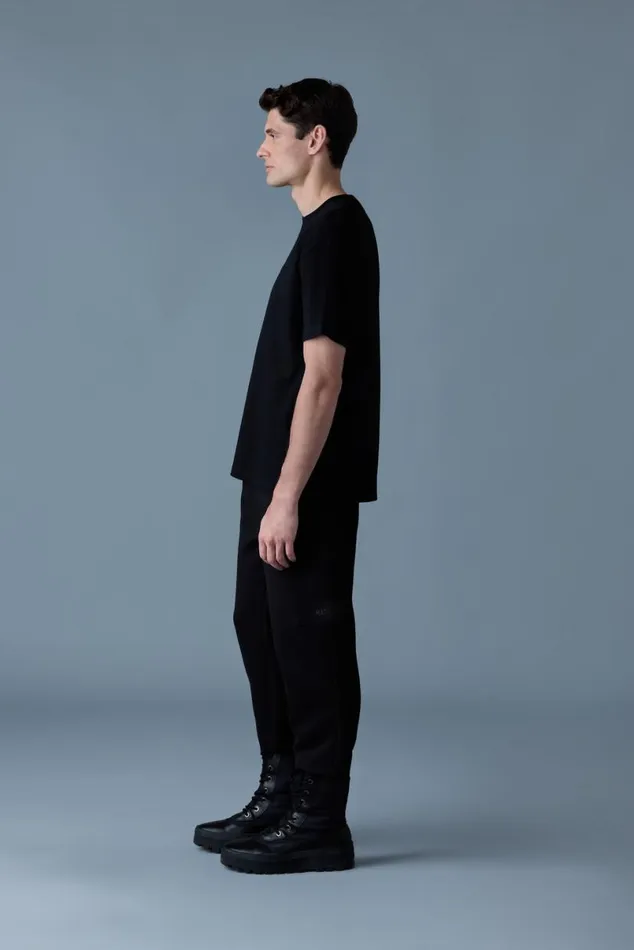 Hoodies and Tops Men Mackage TEER Teeshirt With Mackage Silicone Logo Black Hoodies and Tops Men Mackage TEER Teeshirt With Mackage Silicone Logo Black