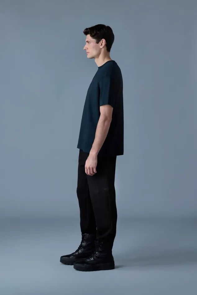 Hoodies and Tops Men Mackage TEER Teeshirt With Mackage Silicone Logo Black Hoodies and Tops Men Mackage TEER Teeshirt With Mackage Silicone Logo Black