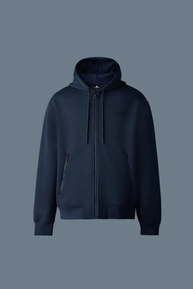 Hoodies and Tops Women Mackage KRYSTOS Doubleface Jersey Zipup Hoodie Flame Hoodies and Tops Women Mackage KRYSTOS Doubleface Jersey Zipup Hoodie Flame