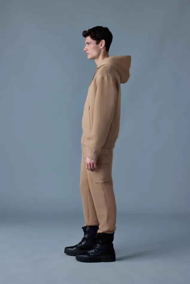Hoodies and Tops Women Mackage KRYSTOS Doubleface Jersey Zipup Hoodie Trench Hoodies and Tops Women Mackage KRYSTOS Doubleface Jersey Zipup Hoodie Trench
