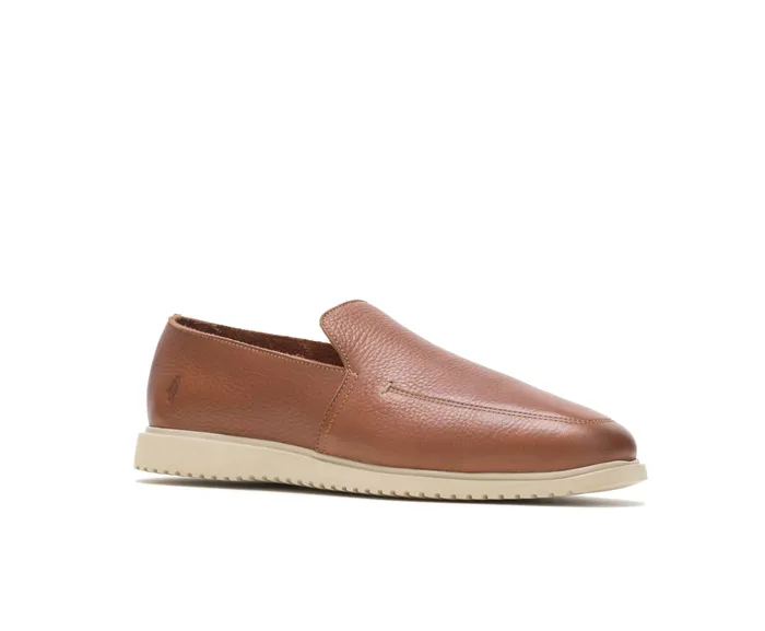 Hush Puppies Everyday SlipOn Cognac Leather Men SlipOns Hush Puppies Everyday SlipOn Cognac Leather Men SlipOns