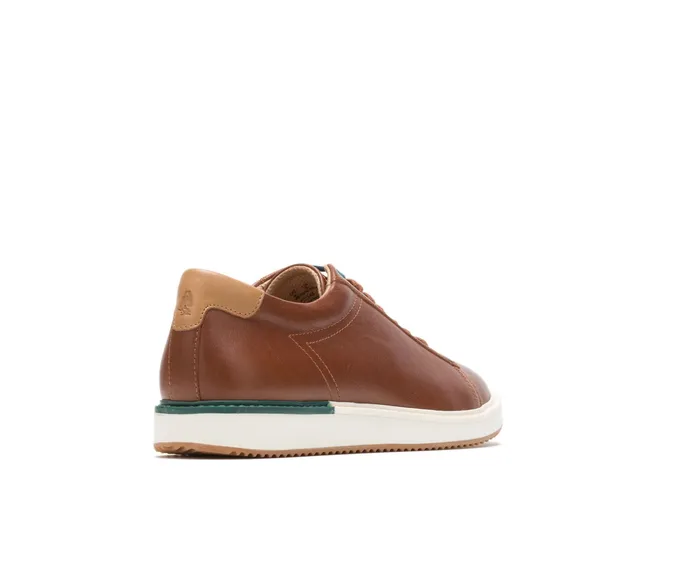 Hush Puppies Heath Sneaker Cognac Leather Men Sneakers