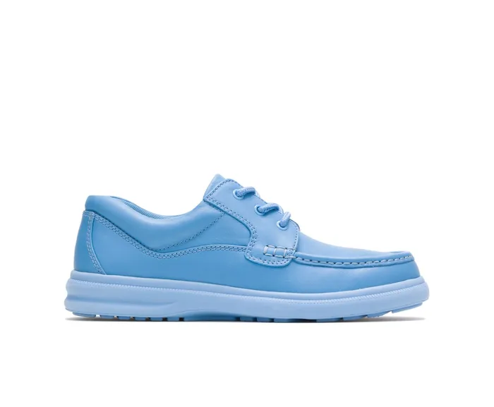 Hush Puppies Walking Shoes Men Gus Surf Blue Leather