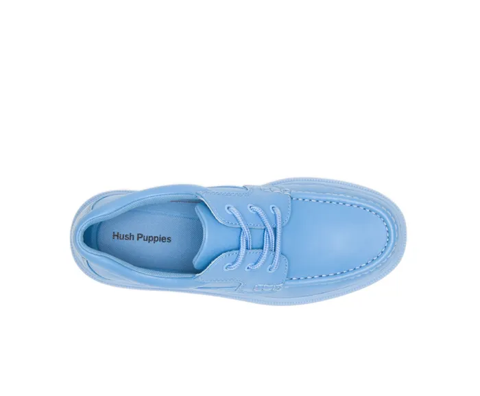 Hush Puppies Walking Shoes Men Gus Surf Blue Leather