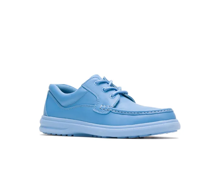 Hush Puppies Walking Shoes Men Gus Surf Blue Leather