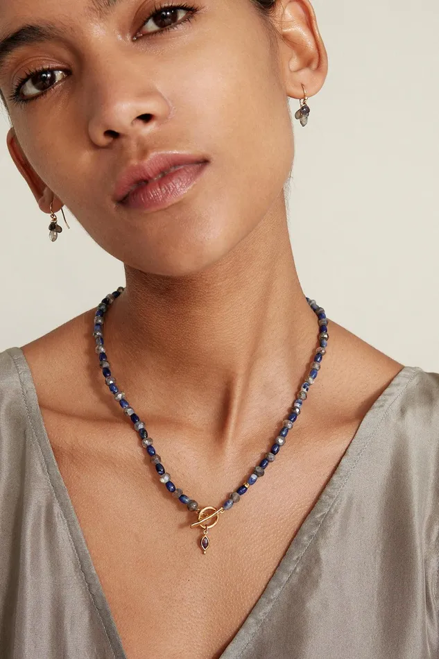 Indira Toggle Necklace Sodalite Mix Women Chan Luu Necklaces
