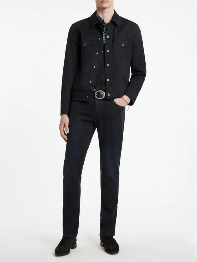 J701 8211 LANDON WASH Blue Black Clothing John Varvatos Jeans
