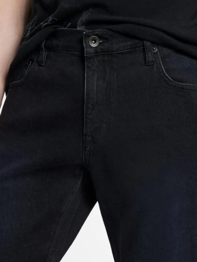 J701 8211 LANDON WASH Blue Black Clothing John Varvatos Jeans