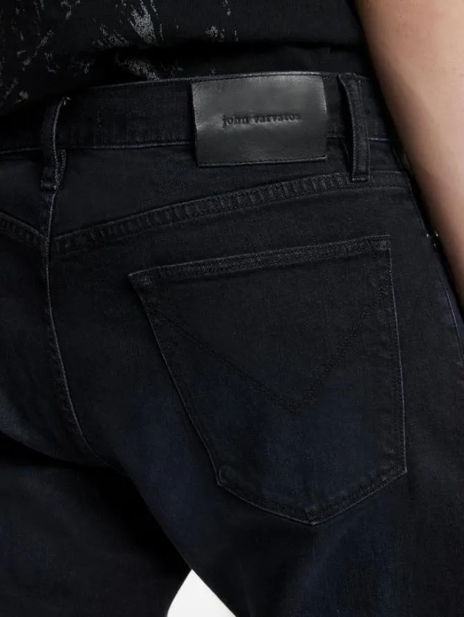 J701 8211 LANDON WASH Blue Black Clothing John Varvatos Jeans