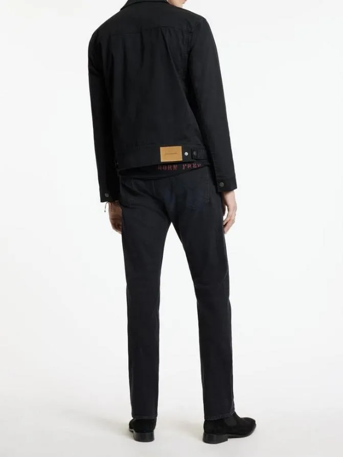 J701 8211 LANDON WASH Blue Black Clothing John Varvatos Jeans