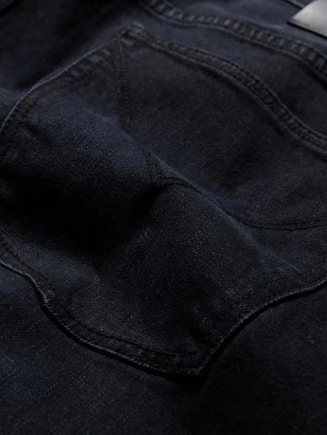 J701 8211 LANDON WASH Blue Black Clothing John Varvatos Jeans