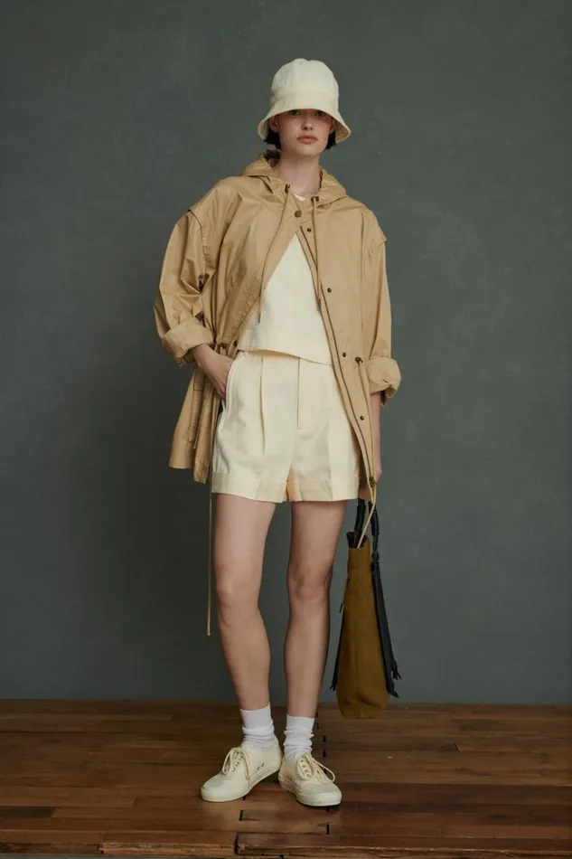 Jackets and Coats Women Soeur ANVERS COAT Beige