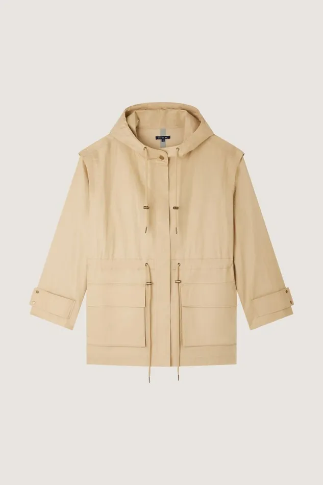 Jackets and Coats Women Soeur ANVERS COAT Beige