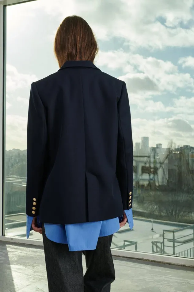 Jackets and Coats Women Soeur JACKET KENT Navy