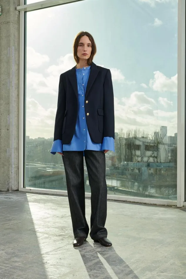Jackets and Coats Women Soeur JACKET KENT Navy