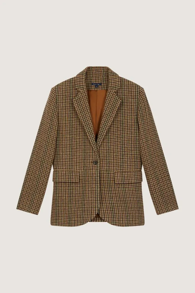 Jackets and Coats Women Soeur SEVRES JACKET Offwhitebrown