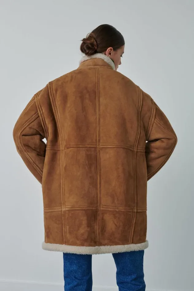 Jackets and Coats Women Soeur VERBIER COAT Honey