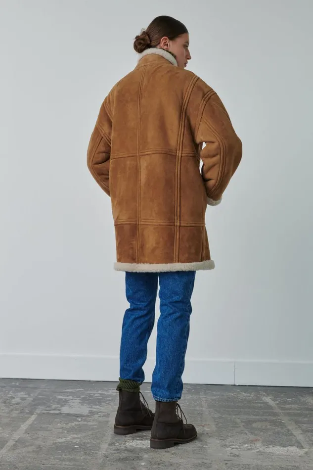 Jackets and Coats Women Soeur VERBIER COAT Honey