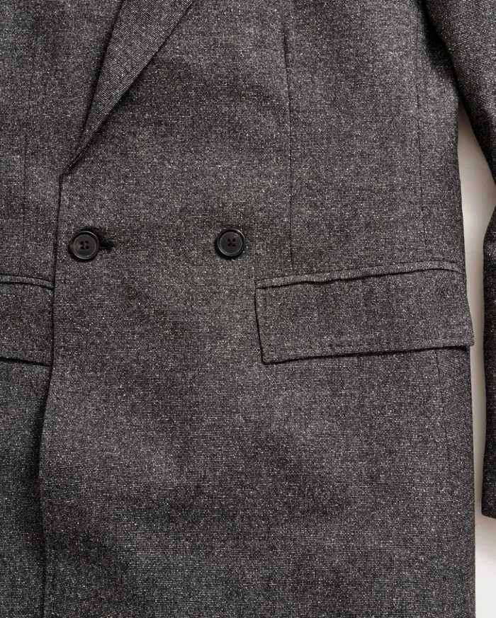 Jackets and Outerwear Women Billy Reid Peak Lapel Blazer Charcoal