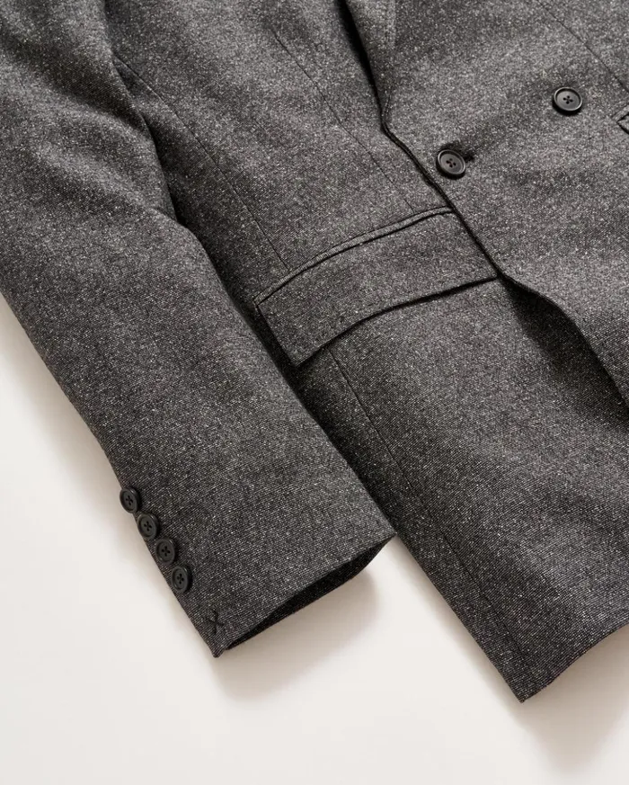 Jackets and Outerwear Women Billy Reid Peak Lapel Blazer Charcoal