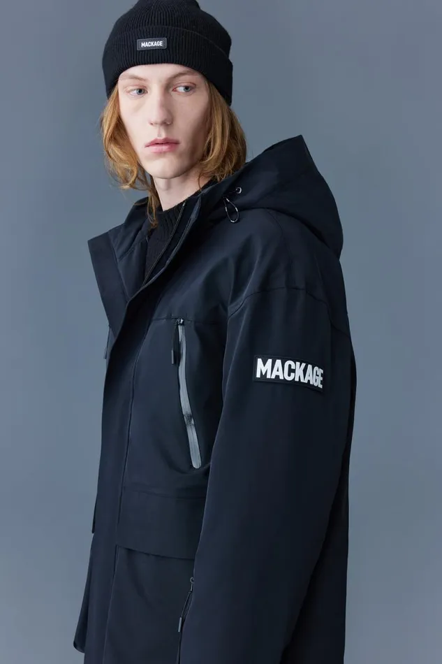 Jackets Men Mackage FROST AGILE360 Down Ski Jacket Black Jackets Men Mackage FROST AGILE360 Down Ski Jacket Black