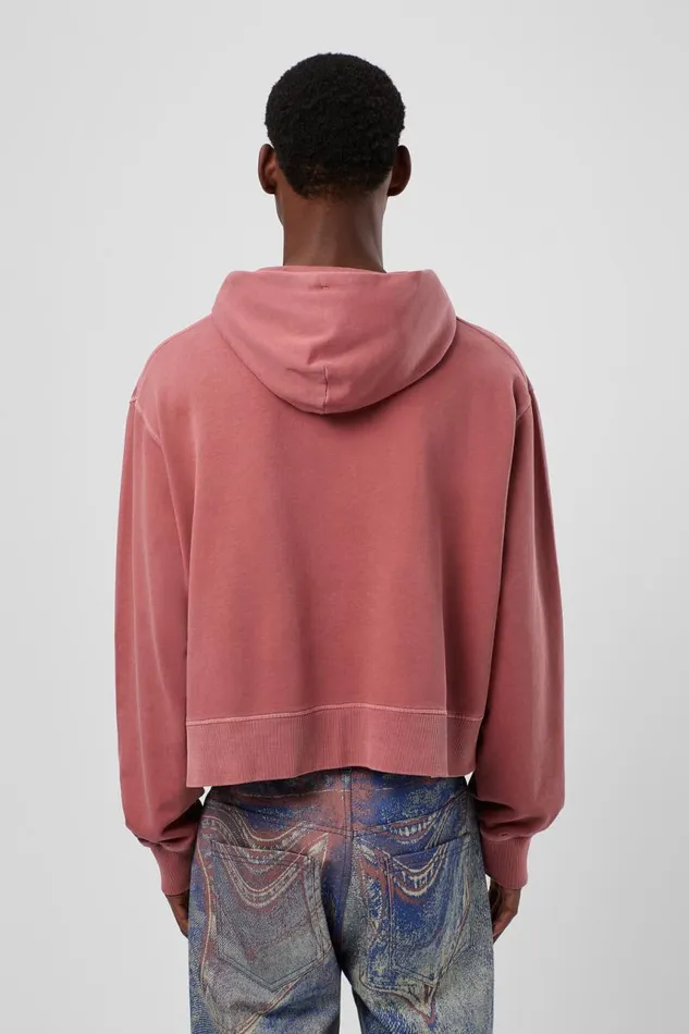 Jersey Women Camper Hoodie Red Cotton Hoodie