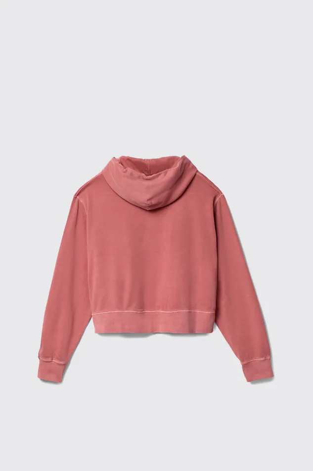 Jersey Women Camper Hoodie Red Cotton Hoodie