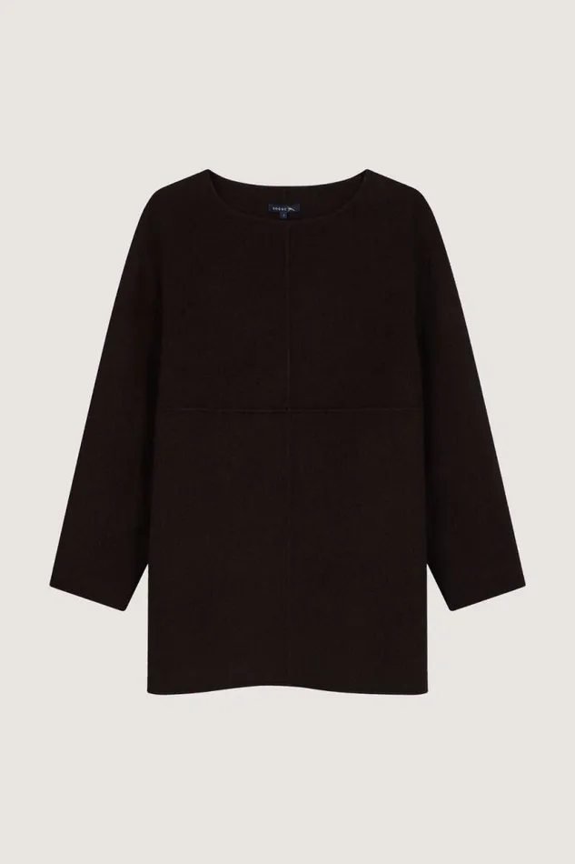 Jumpers and Cardigans Women Soeur VALERIANE JUMPER Mottled Brown