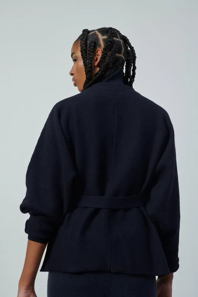 Jumpers and Cardigans Women Soeur WONDER CARDIGAN Navy