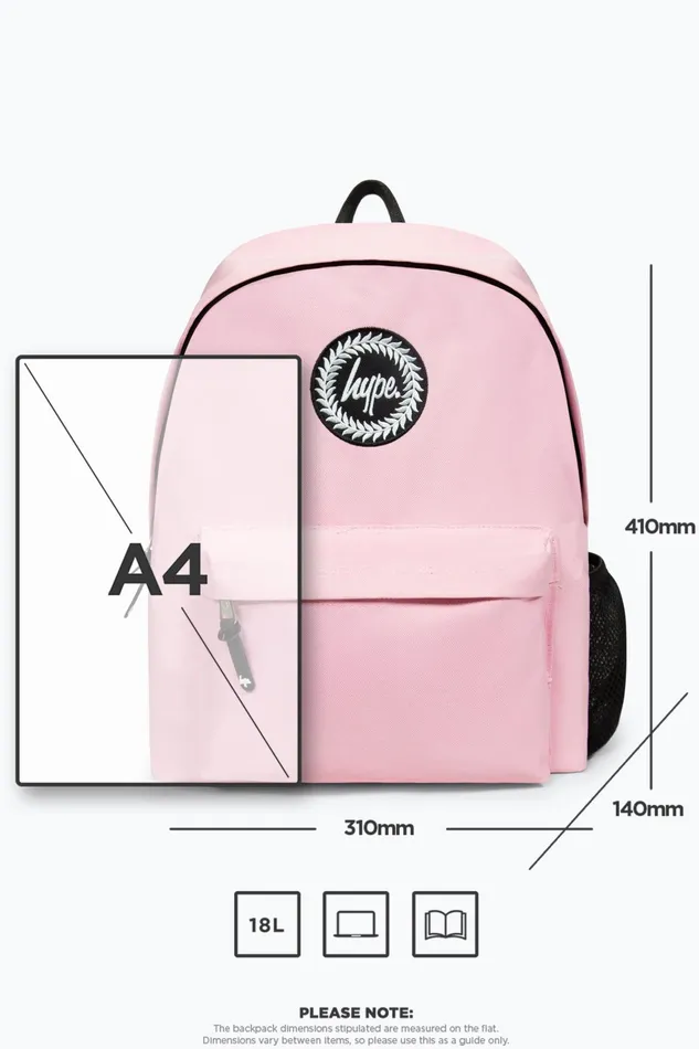 Just Hype Backpacks Hype Girls Iconic Core Pink Backpack