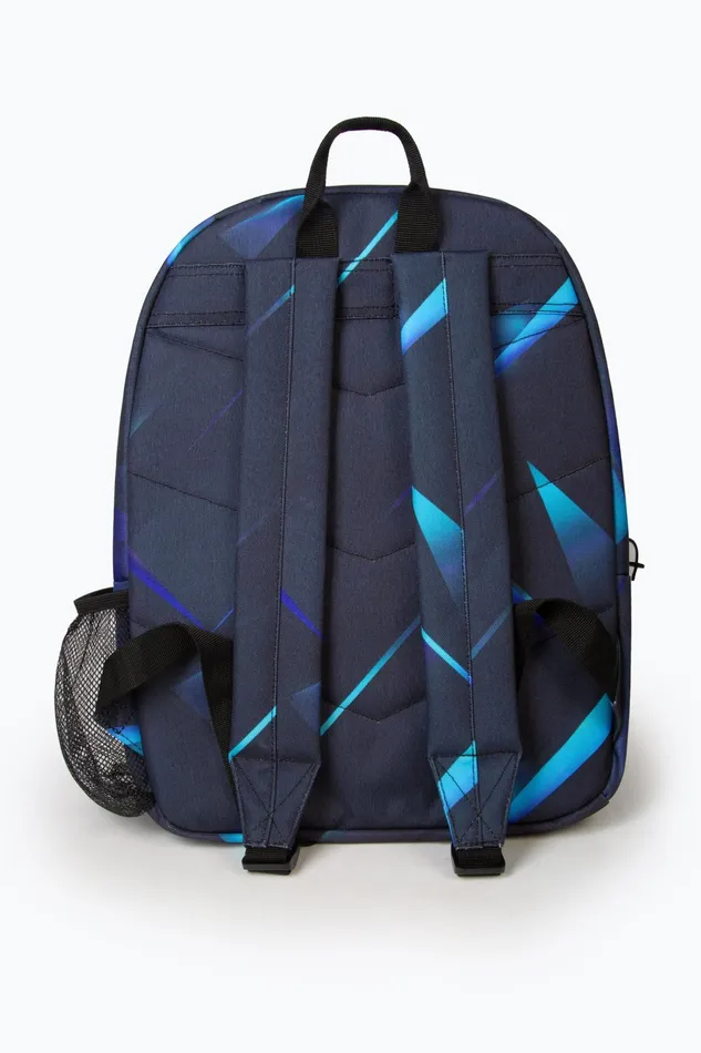 Just Hype Backpacks Hype Kids Black Blue Edge Backpack