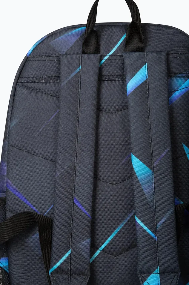 Just Hype Backpacks Hype Kids Black Blue Edge Backpack