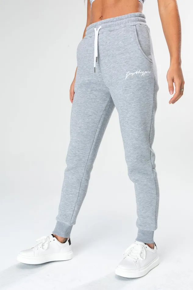 Just Hype Joggers Hype Grey Scribble Women039S Joggers