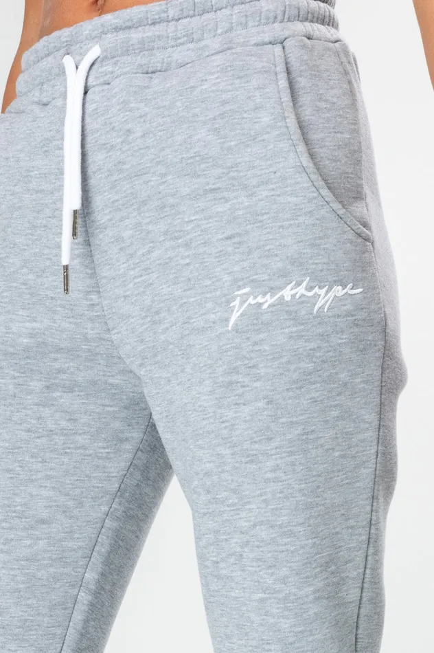Just Hype Joggers Hype Grey Scribble Women039S Joggers