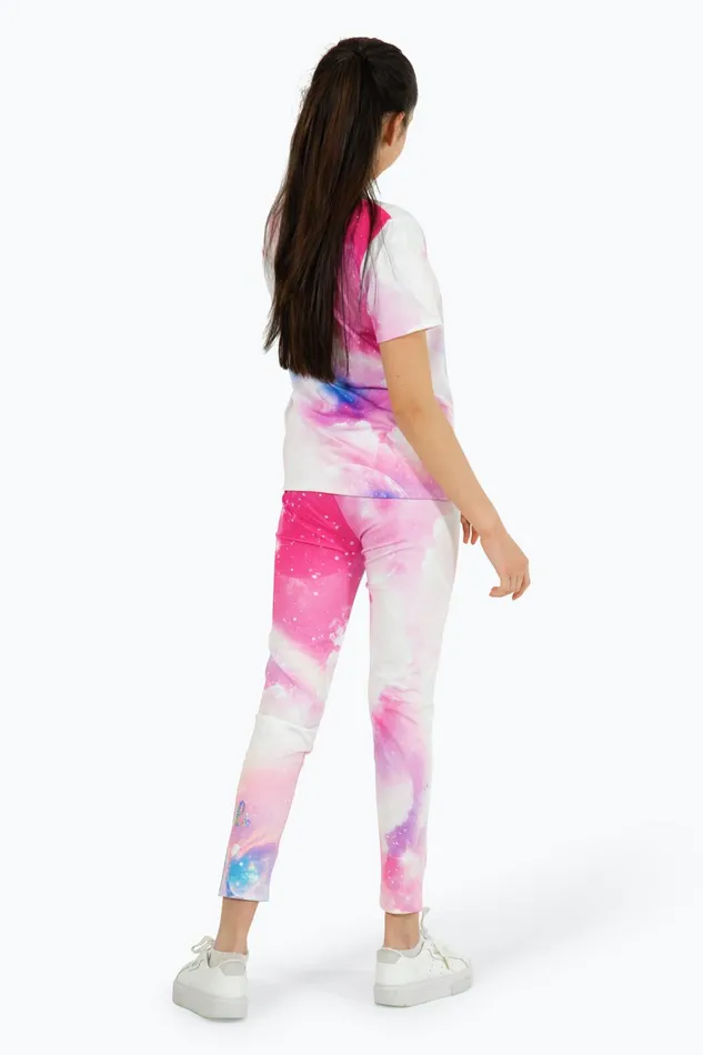 Just Hype TShirts Hype Girls Pink Space TShirt