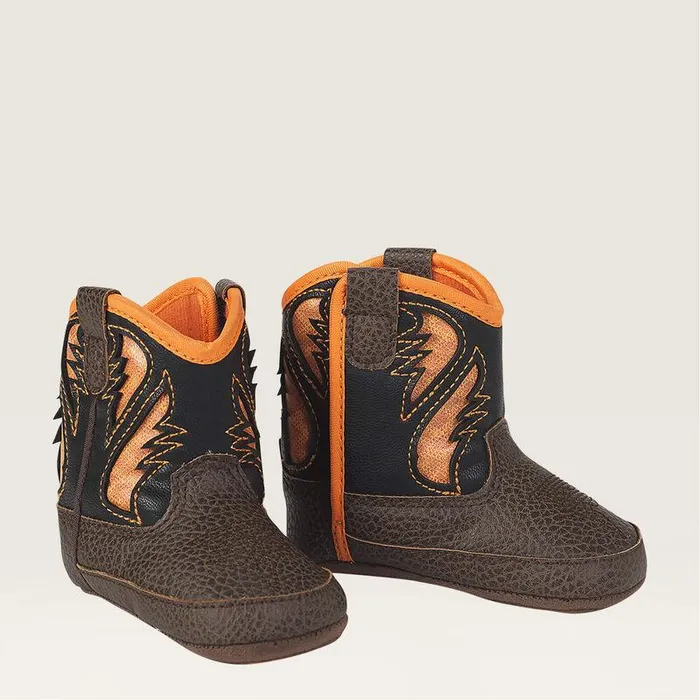 Kids Baby Boots Ariat Infant Lil Stompers Intrepid Boot Brown