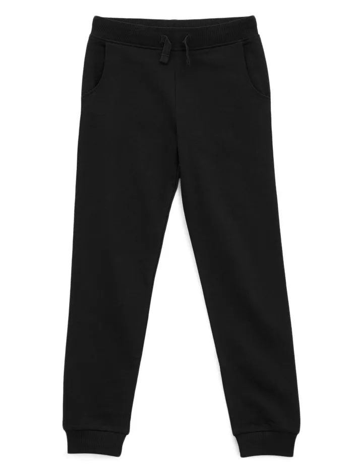 Kids Big Boy GUESS Black Basic Active Pants 716