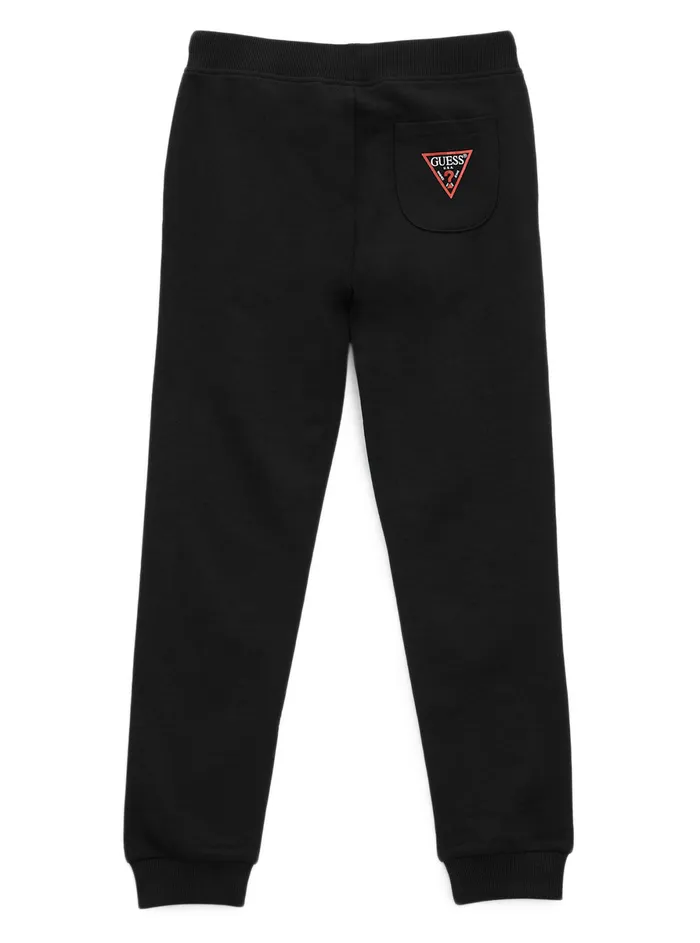 Kids Big Boy GUESS Black Basic Active Pants 716 Kids Big Boy GUESS Black Basic Active Pants 716