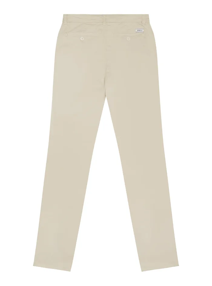 Kids Big Boy GUESS Dreamy Moon Sateen Chino Pants 716 Kids Big Boy GUESS Dreamy Moon Sateen Chino Pants 716