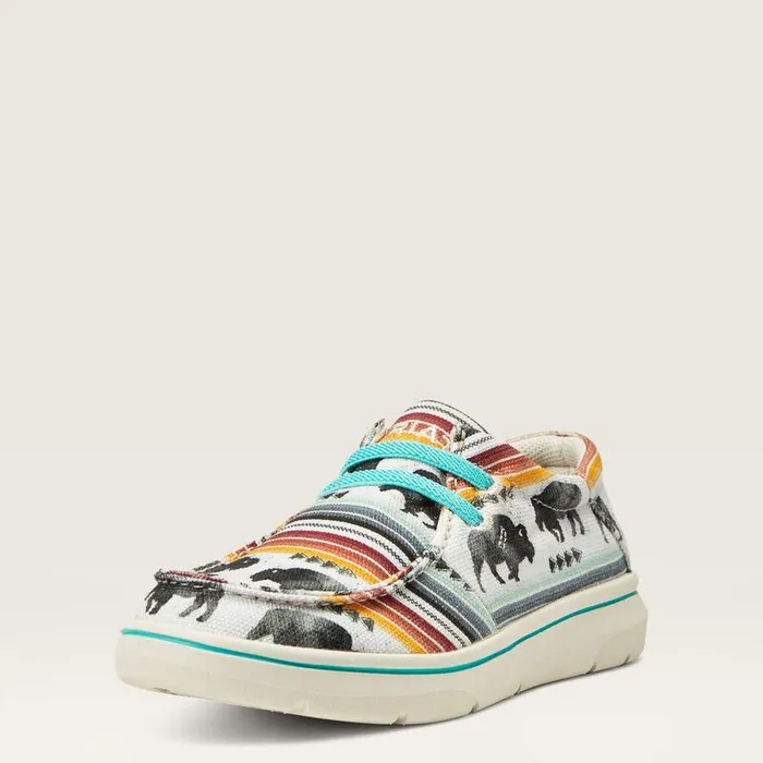 Kids Big Kids039 Footwear Ariat Hilo Buffalo Print