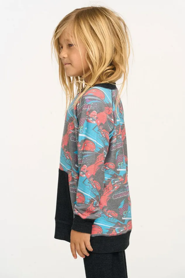 Kids Boys Chaser Brand DisneyPixar Cars Lightning Mcqueen Top