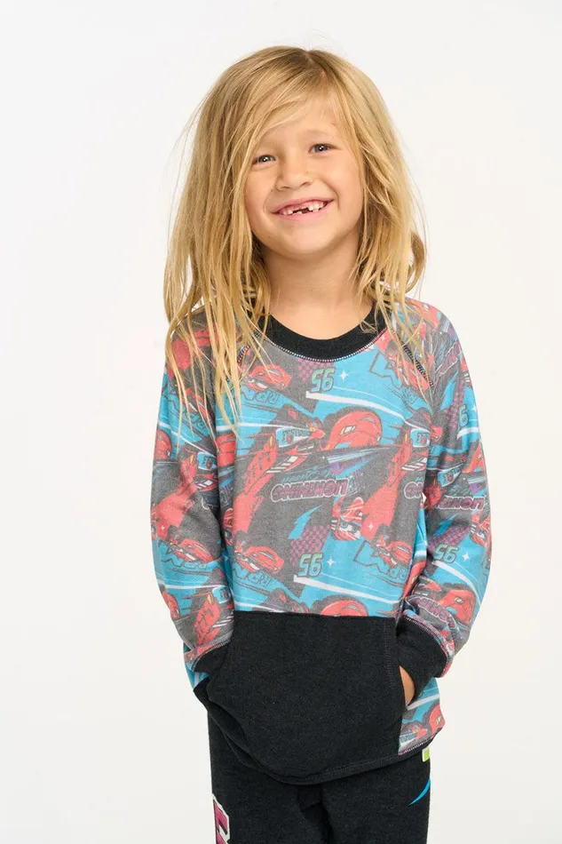 Kids Boys Chaser Brand DisneyPixar Cars Lightning Mcqueen Top