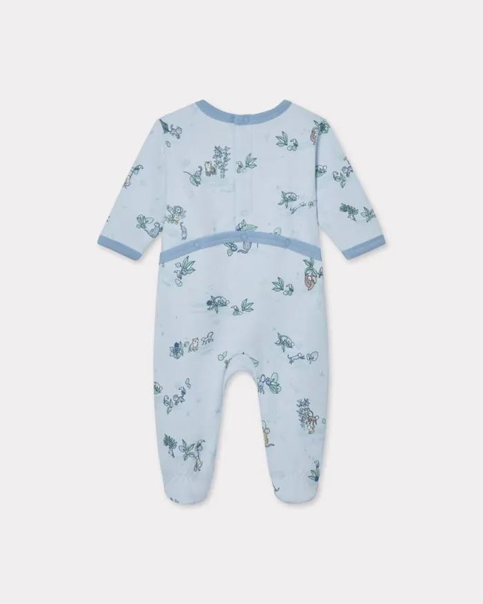 Kids Cotton Newborn Set Light Blue Kenzo Babies 1 Month 8211 2 Years