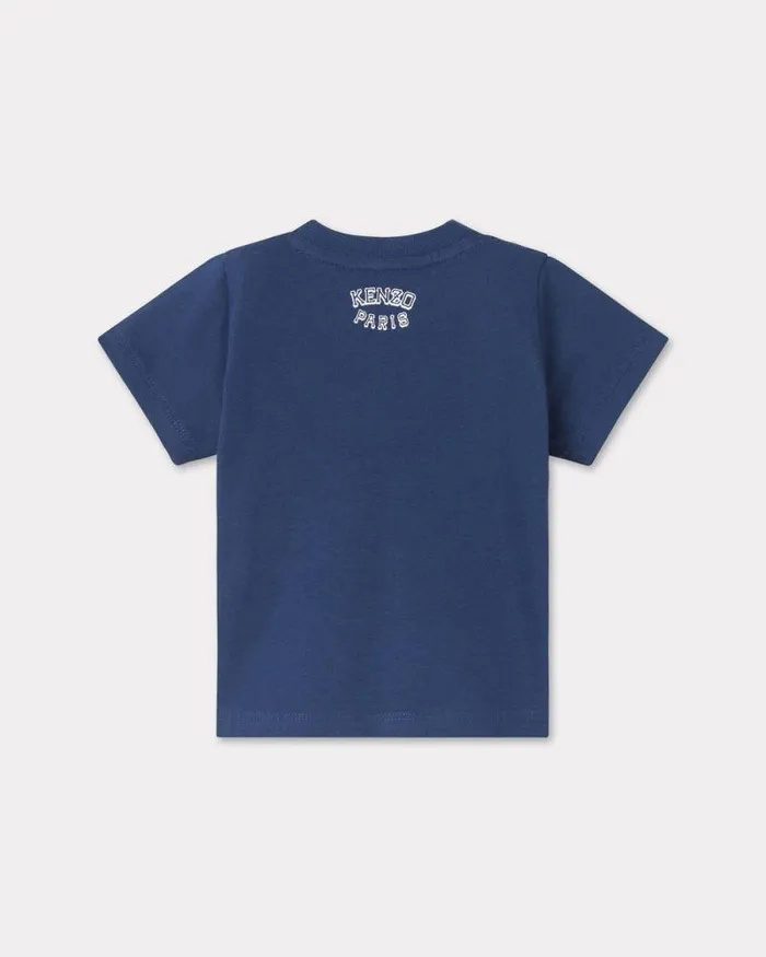 Kids Cotton Tshirt Blue Black Kenzo Babies 1 Month 8211 2 Years