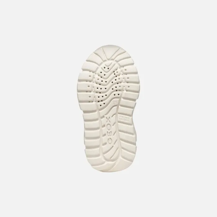 Kids Geox Sneakers CIUFCIUF BABY Light IvoryOld Rose Minnie Light Ivoryold Rose