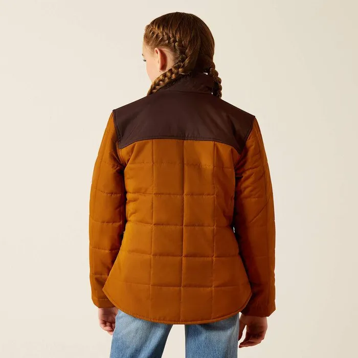 Kids Jackets and Vests Ariat Crius Jacket Chestnut Horsechocolate Plum Kids Jackets and Vests Ariat Crius Jacket Chestnut Horsechocolate Plum