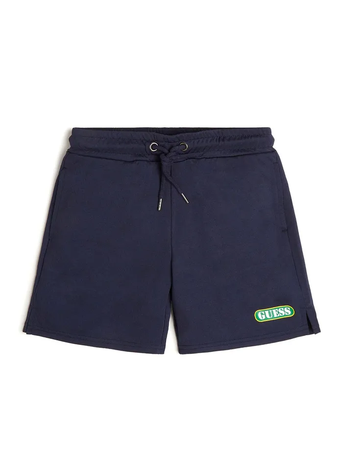 Kids Little Boy GUESS Blue Sonic Mesh Shorts 414